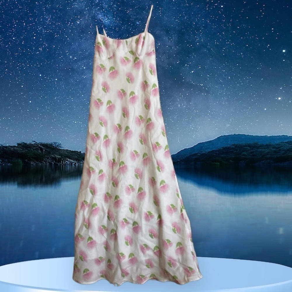 twoi design lab floral midi dress - Picture 9 of 10